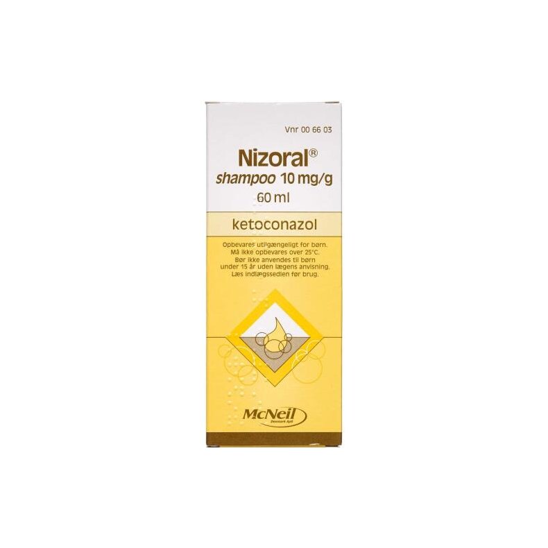 Nizoral shampoo 1% 60ml