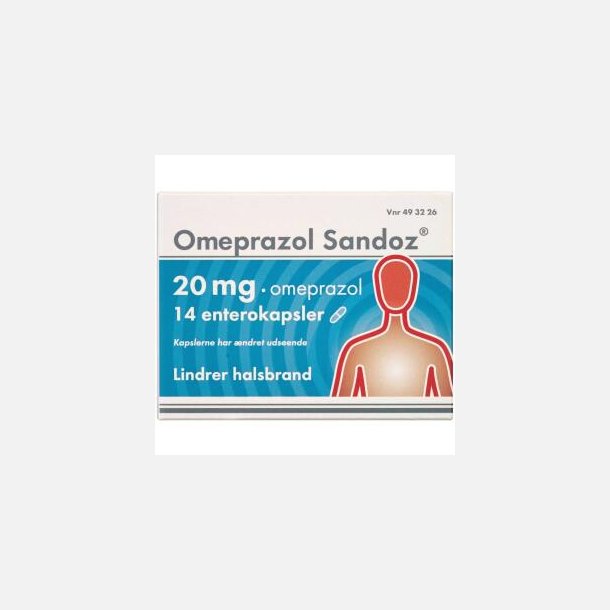  OMEPRAZOL ENTKAPS 20 MG 14 ST