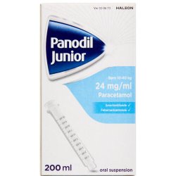 PANODIL JUNIOR OR.SUSP 24MG/ML  +18 r
