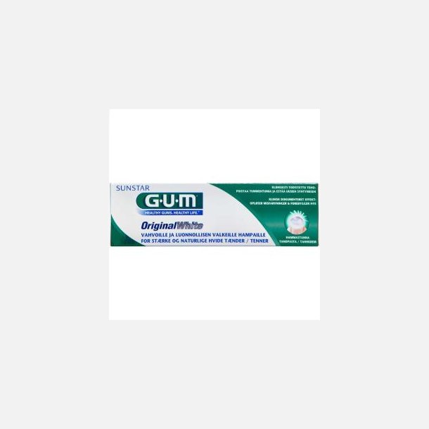 GUM TANDPASTA ORIGINAL WHITE 