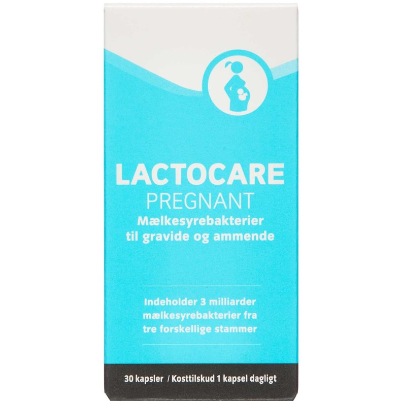 Lactocare Pregnant 30 Kapsler