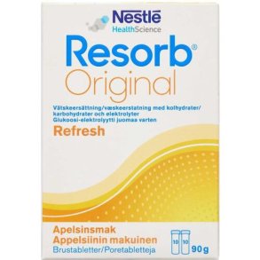 Resorbappelsin brusetablet 2 x 10 stk.