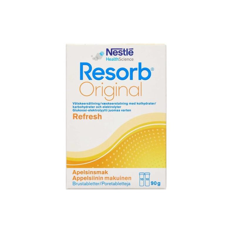 Resorbappelsin brusetablet 2 x 10 stk.