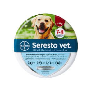 SERESTO VET TIL HUND OVER 8KG 1 HALSBND