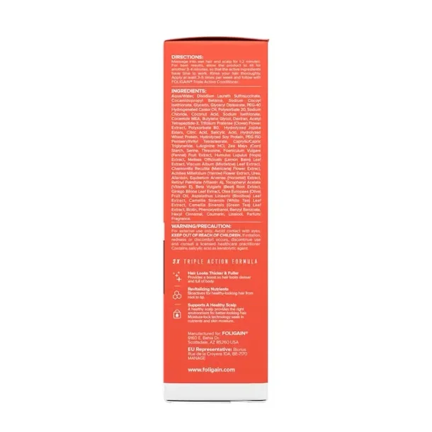 FOLIGAIN Triple Action Shampoo til m�nd