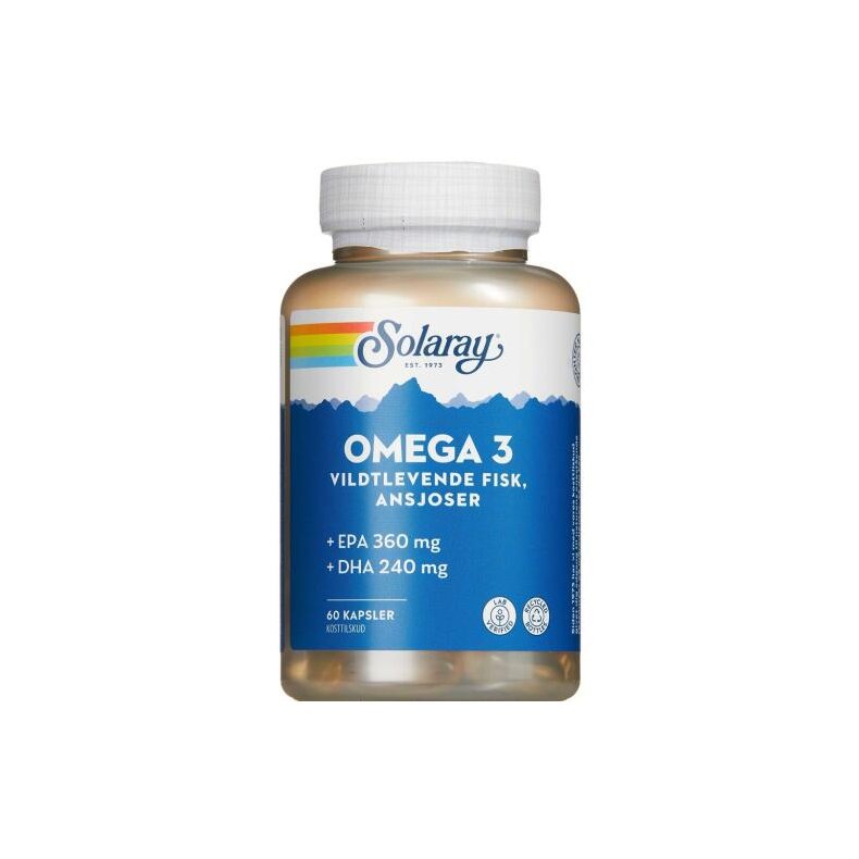 Solaray Omega3 60 stk.