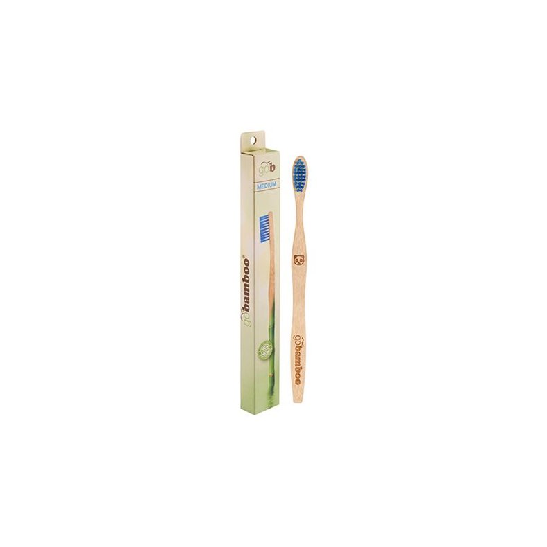 Go'bamboo Tandbrste bambus - Medium