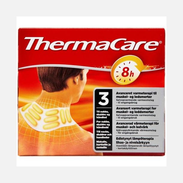 ThermaCare til nakke, skulder og hndled 3 stk.