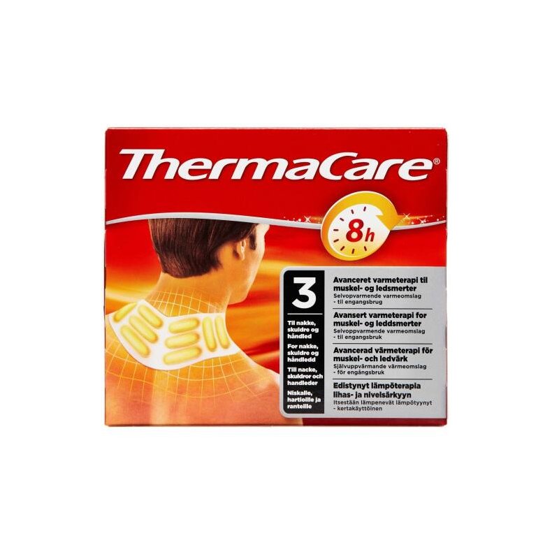 ThermaCare til nakke, skulder og hndled 3 stk.