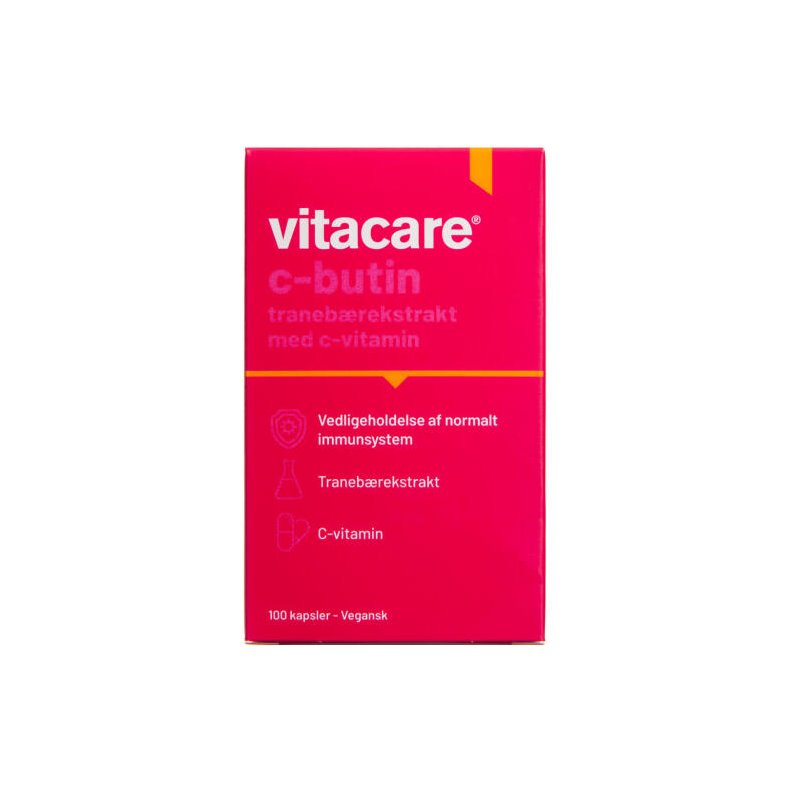 VitaCare C-butin Tranebr 100 kapsler