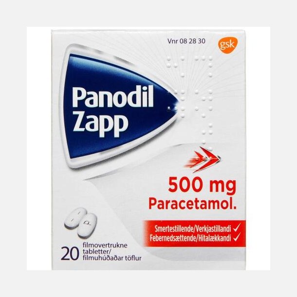 Panodil Tabletter 500mg 20STK +18 r