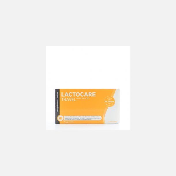 Lactocare Travel 60 tyggetabletter