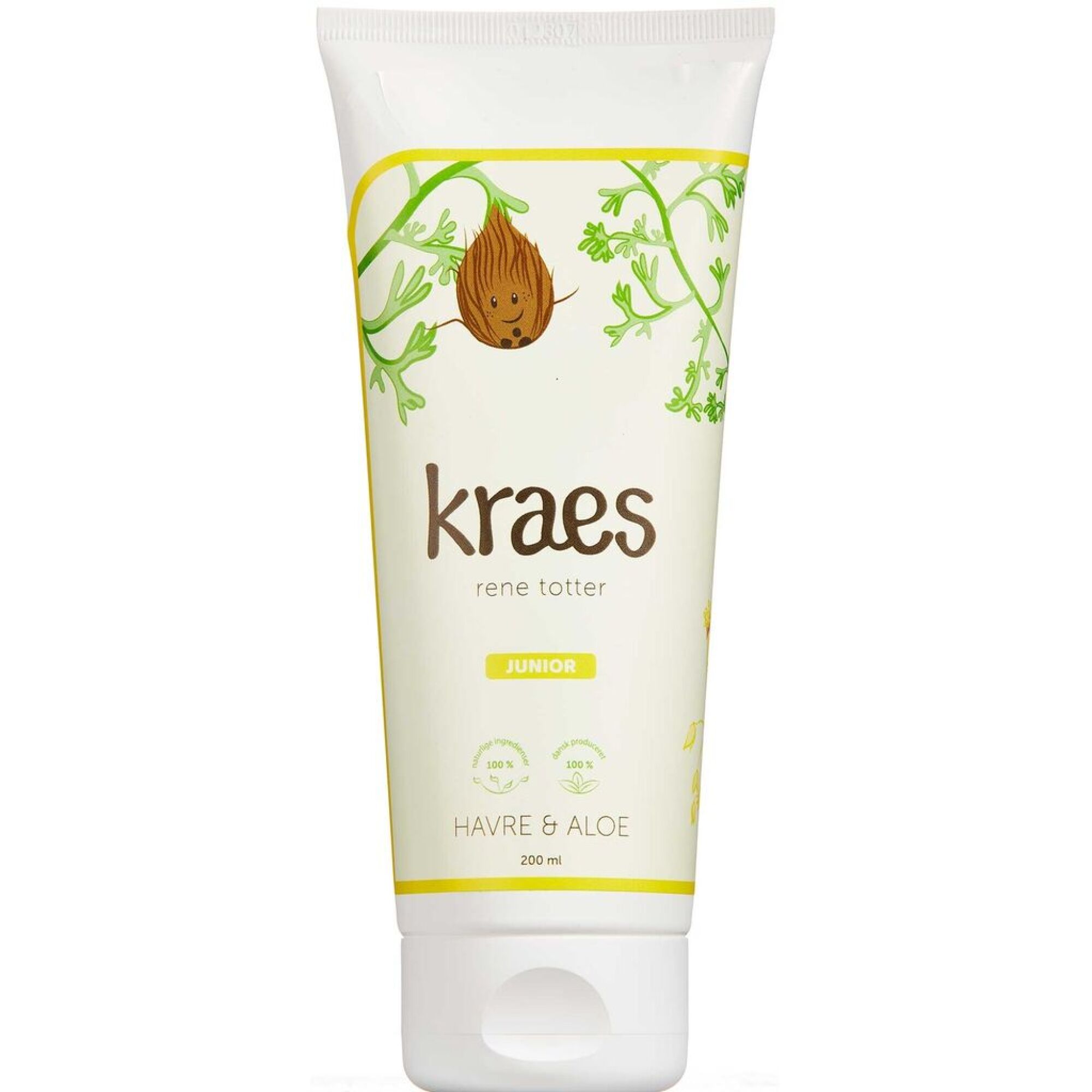 Kraes rene shampoo junior med aloe, u/parfume 200 ml - Baby pleje - Dansk homøopatisk apotek